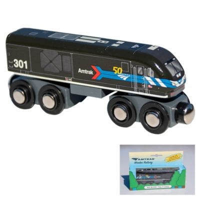 Amtrak wooden train set online