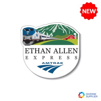 Lapel Pin - Ethan Allen Route - 1.25 in. (1PC)