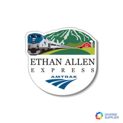 Lapel Pin - Ethan Allen Route - 1.25 in. (1PC)