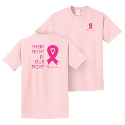 Port and Company Beach Wash Garment-Dyed T-Shirt - Breast Cancer Awareness (1PC)