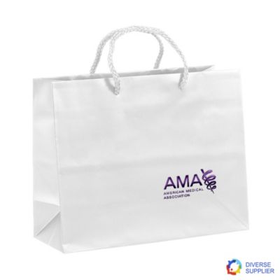 Paris Matte Eurotote Bag - 10L x 4D x 8H