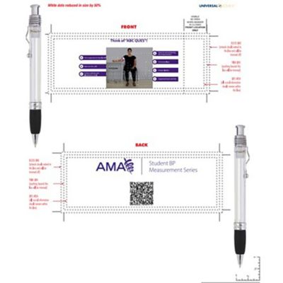 Translucent Banner Pen - AMA Custom