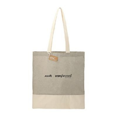 Split Recycled Cotton Twill Convention Tote - 5 oz. - STEPS Forward