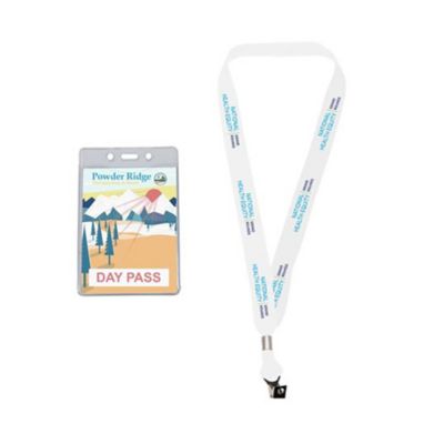 Lanyard and Vinyl Pouch - National Health Equity