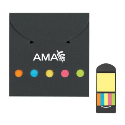 Sticky Notes and Flags In Pocket Case