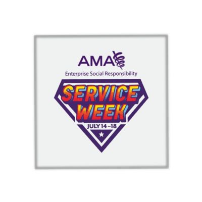 Full Color Bandana - 22 in. x 22 in. - Service Week