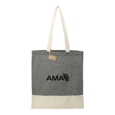 Split Recycled Cotton Twill Convention Tote - AMA 10th Anniversary