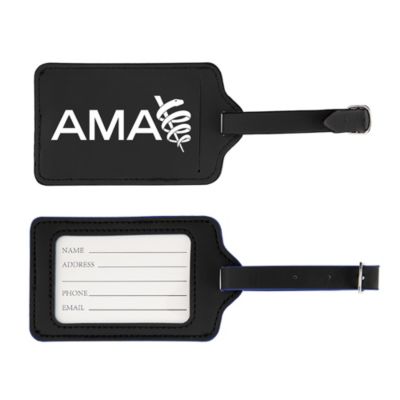Recycled Leatherette Luggage Tag