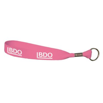 Heavy Weight Satin Wrist Strap and Key Ring - BCA