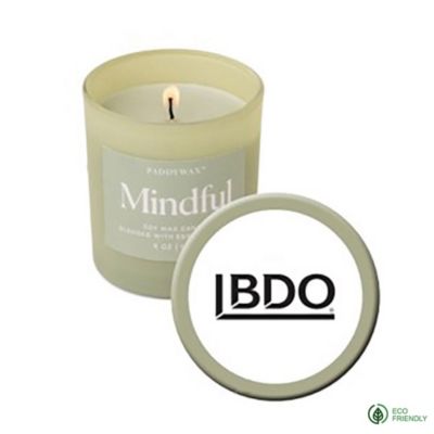 Wellness Matcha Green Glass Candle - Mindful