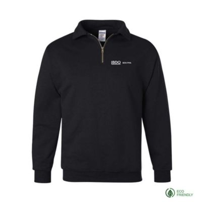 Jerzees Quarter Zip Cadet Collar Sweatshirt - BDO FMA