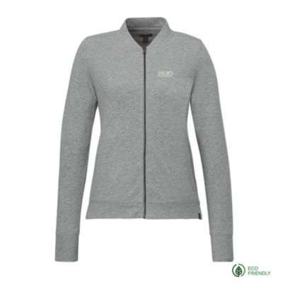 Ladies Rigi Eco Knit Full Zip Pullover