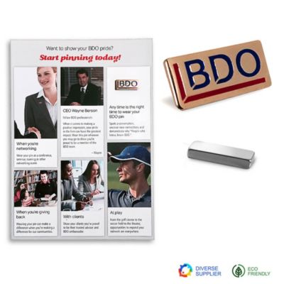 BDO Lapel Pin (Magnetic Back, 25 per pack)