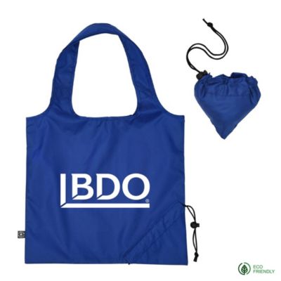 Foldaway Tote Bag with 100% rPET Material (1PC)