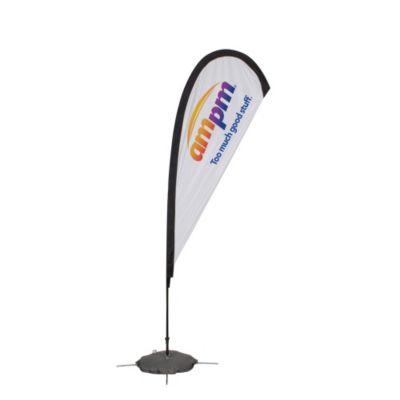 8 ft. Tear Drop Sail Sign - 1-sided - ampm