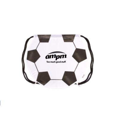 Gametime Soccer Ball Drawstring Backpack - ampm