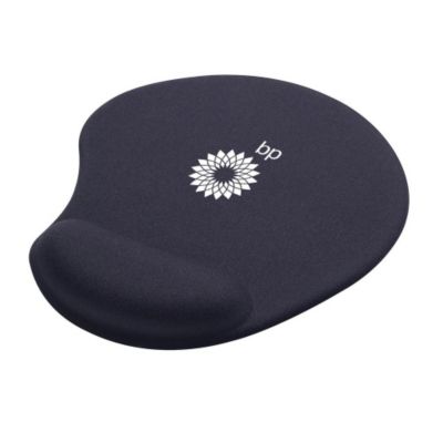 Solid Jersey Gel Mouse Pad with Wrist Rest