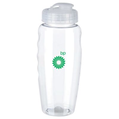 Gripper Poly-Clear Plastic Sport Bottle - 31 oz.