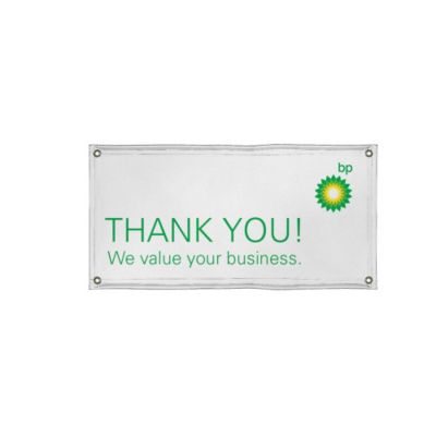 Vinyl Banner - Thank You - 3 ft. x 6 ft.