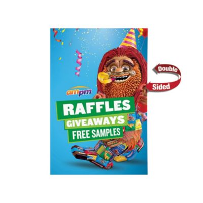 Corrugated Plastic Sign - Raffles Giveaways Free Samples