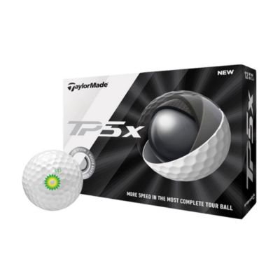 BP TaylorMade TP5X Golf Balls - Dozen - Asphalt