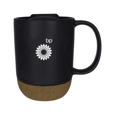 Ceramic Cork Bottom Mug - 14 oz.