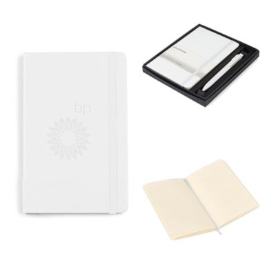 Moleskine Medium Notebook and GO Pen Gift Set