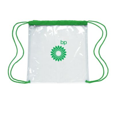 Clear Drawstring Backpack