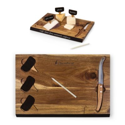 Acacia Delio Cutting Board and Cheese Tools Set - 15 in. x 10 in.