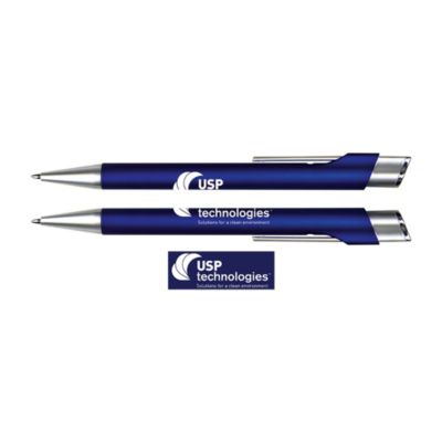 Metallic Pen With Silver Accents - USP Technologies