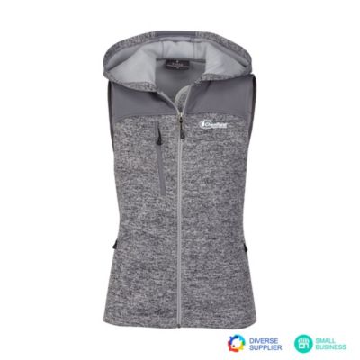 Ladies District Sweater Fleece Vest