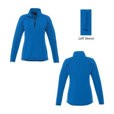 Ladies Bowlen Polyfleece Quarter Zip