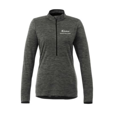 Ladies Mather Knit Half Zip Pullover - Drive For Zero