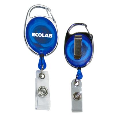 Retractable Badge Reel with Pocket Clip - ECO