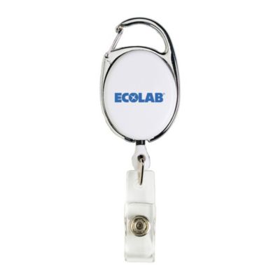 Retractable Badge Reel with Carabiner - ECO