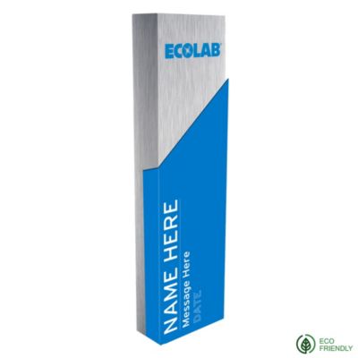 Ecolab Custom Aluminum Award - 9 in. H - ECO