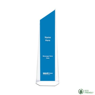 Ecolab Customer Acrylic Award - 3.5 in. W x 10.75 in. H x 2 in. D - NW