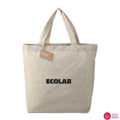 Recycled Cotton Twill Grocery Tote - ECO