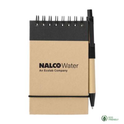 Recycled Spiral Jotter with Pen - 5 in. x 4 in. - NW