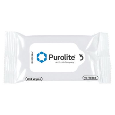 Wet Wipe Packet - 10 Wipes - Purolite