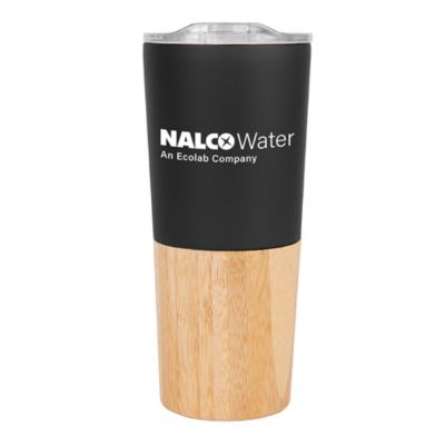 Marlow Stainles Steel Tumbler with Bamboo Base - 16 oz. - NW