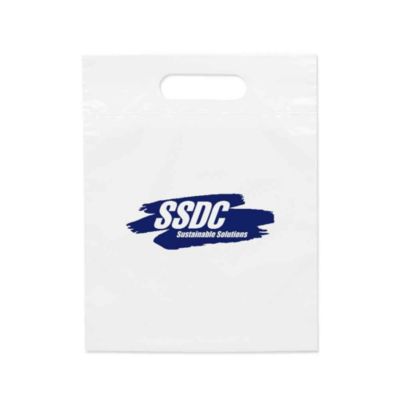 Plastic Die-Cut Handle Bag - 9.5 in. x 12 in. - SSDC