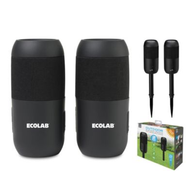 iLive Indoor and Outdoor Bluetooth Solar Speakers - ECO