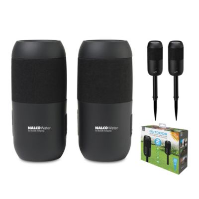 iLive Indoor and Outdoor Bluetooth Solar Speakers - NW