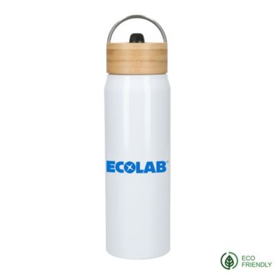 Billy Eco-Friendly Aluminum Bottle with Bamboo Lid- 26 oz. - ECO