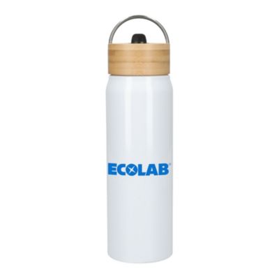Billy Eco-Friendly Aluminum Bottle with Bamboo Lid- 26 oz. - ECO