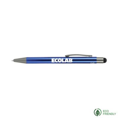 Recycled Aluminum Gel Ballpoint Stylus - ECO