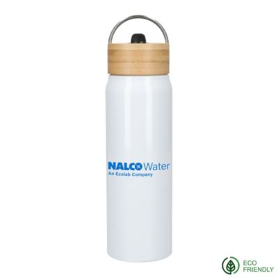 Billy Eco-Friendly Aluminum Bottle with Bamboo Lid - 26 oz. - NW