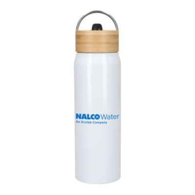 Billy Eco-Friendly Aluminum Bottle with Bamboo Lid - 26 oz. - NW