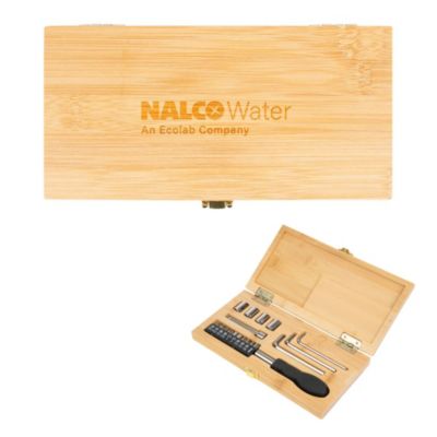 Screwdriver Kit in Bamboo Case - NW